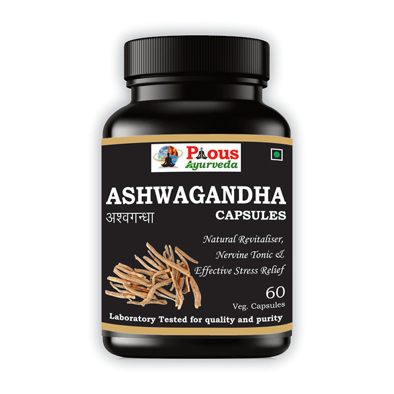 ASHAVGANDHA (Withania sominfera) CAPSULES