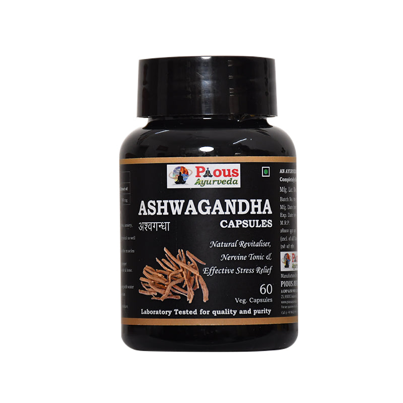 ASHAVGANDHA (Withania sominfera) CAPSULES