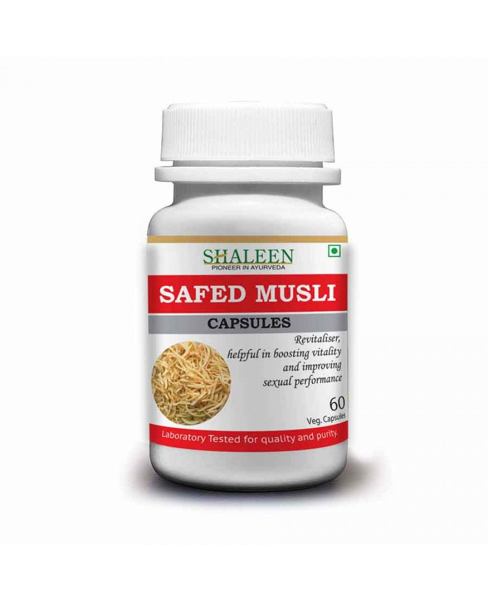 Safed Musli (Chlorophytum borivilianum) Capsules