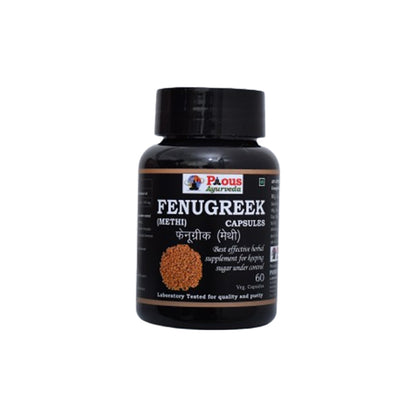 FENUGREEK (Trigonella foenum – Graceum) CAPSULES