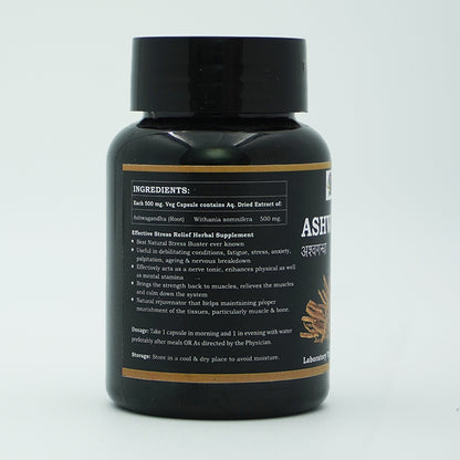 ASHAVGANDHA (Withania sominfera) CAPSULES